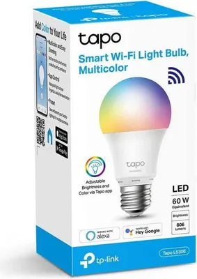 Productafbeelding van TP-Link Tapo L530E(DE): TP-Link LED-lamp, Tapo L530E, slimme Wi-Fi lamp, multicolor