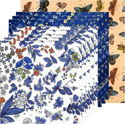 Produktbild von Bienenwachstücher-Set (9 Stück: 1 großes, 3 mittelgroße, 5 kleine) – aus Baumwolle – nachhaltige Alternative zu Frischhaltefolie – erhältlich im m-Markt
