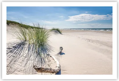 Produktbild von Poster - Poster ohne Rahmen - Mrzezyno Strand Meer - 91,5x61 cm - Wand Bild - Wanddeko - Wandbilder - Kunstposter - Wandposter - Bilder - Kunstdruck - Wanddekoration - Wandbild - P2XAA91x61-4281