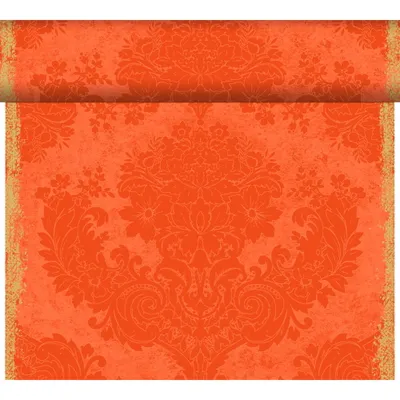 Produktbild von Duni Dunicel Tischläufer Royal Sun Orange 24m 1er Pack