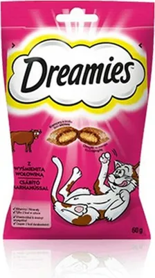 Produktbild von Dreamies 4008429037948 Katzen-Trockenfutter 60 g Adult Rind