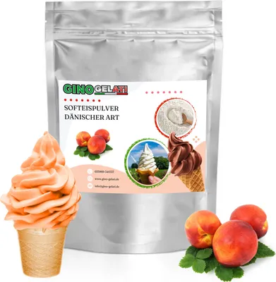 Obrázek produktu pro Nektarinková dánská jemná zmrzlina v prášku 1 kg