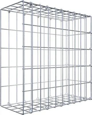 Produktbild von Anbaugabione Typ 2 50 cm x 50 cm x 20 cm, Maschenweite 5 cm x 10 cm, C-Ring