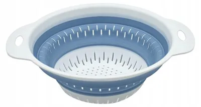 Produktbild von Faltbares Silikon Abtropfsieb 23,5 cm platzsparend