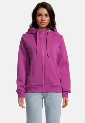 Produktbild von salzhaut Damen Sweatjacke SÖÖTE S Kuschelige Kapuzenjacke für Frauen aus weichem Baumwoll-Mix – Maritimer Zip-Hoodie mit dicken Kordeln – Designed in Hamburg