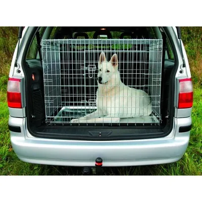 Zdjęcie produktu dla Klatka transportowa dla psa TRIXIE - 116 × 86 × 77 cm