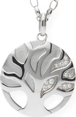Produktbild von JuwelmaLux Anhänger Sterling Silber 925 Lebensbaum mit Zirkonia JL20-02-0251