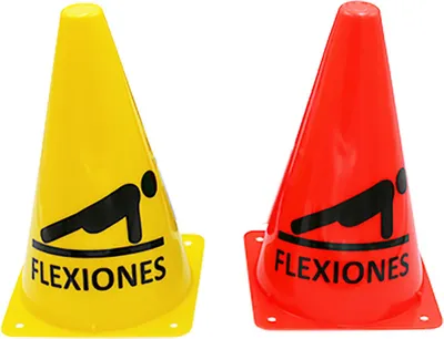 Zdjęcie produktu dla Marker Stożek treningowy Flexion Amarillo 23 Cm
