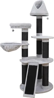 Produktbild von Europet Bernina Kratzbaum Ottawa grau/schwarz