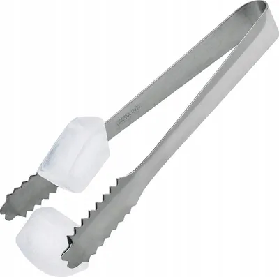 Zdjęcie produktu dla Szczypce do kostek lodu 18 cm stal nierdzewna