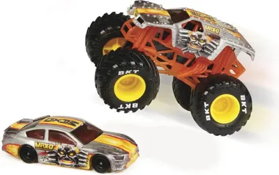 Obrázok produktu pre MNJ Monster Jam Truck & Racecar 2-Pack