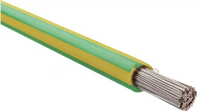 Immagine prodotto di CAVO HELU FÜNFNORM 1X50mm² AWG1 GNYE (verde/giallo) Conduttore singolo verde/giallo AD 13,9mm Tensione nominale Uo/U 450V/750V secondo