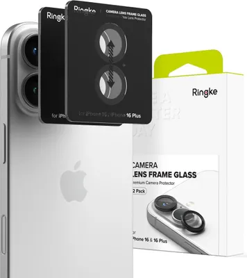 Obrázok produktu pre Ringke Ochrana Rámu Fotoaparátu 2 Balenie Iphone 16 Pro / 16 Pro Max Čierna