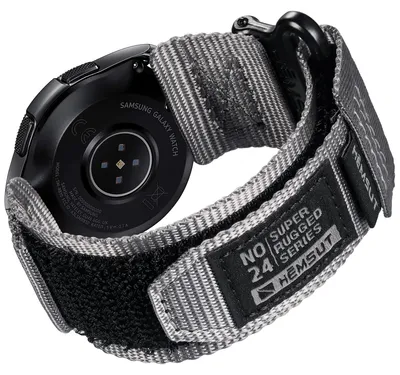 Image de Bracelet de sport en nylon avec fermeture velcro, compatible avec la Galaxy Watch