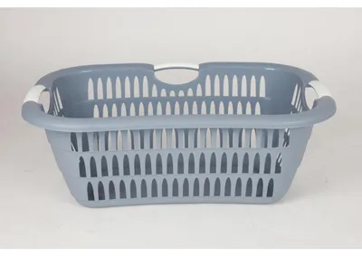 Produktbild von 12x Wäschewanne Ergonomica 38L Maxi Sammler Box Korb Kunstoff Kleidung Griffe