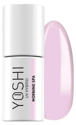 Obrázek produktu pro Yoshi Hybridní lak na nehty světle růžový jemný – profesionální permanentní lak na nehty 6 ml – UV lak na nehty s praktickým štětcem – Yacht & Yoyo