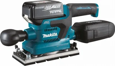 Produktbild von 18V Exzenterschleifer Ø93x185 mm MAKITA 2 Batt. BL1850B - DBO380RTJ