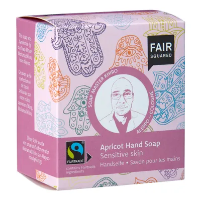 Immagine prodotto di Sapone per mani all'albicocca - Sapone per mani per pelli sensibili 2x80g