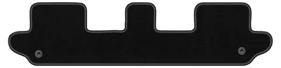 Produktbild von Velours-Fußmatten Hinten für Volvo XC90 I 2002-2014 (Suv 7 os.) – 2-tlg, Schwarz, passgenau – Wielganizator LUX