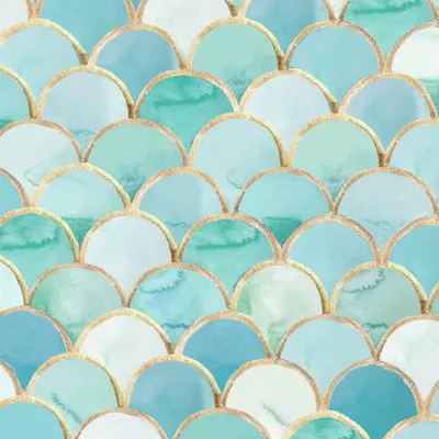 Produktbild von Servietten 33x33 cm - Art Déco turquoise