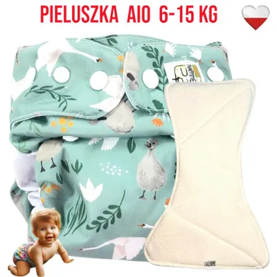 Imagen del producto de Pañales de bambú reutilizables todo en uno NappiMe