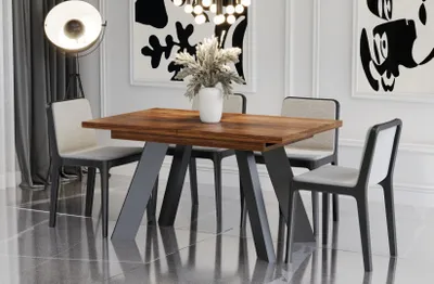 Zdjęcie produktu dla Stół rozkładany COMO 130(210)x80 dąb stirling