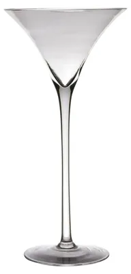Produktbild von XL Martiniglas, Dekoglas auf Fuß H. 40cm D. 19,5cm transparent Hakbijl