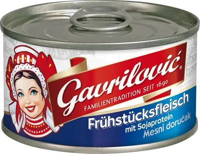 Produktbild von Gavrilović Mesni doručak Frühstücksfleisch 150g