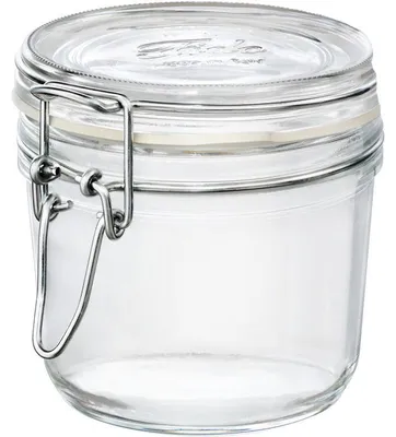 Produktbild von 6x Bormioli Rocco Einmachglas mit Bügelverschluss 0,35 Liter