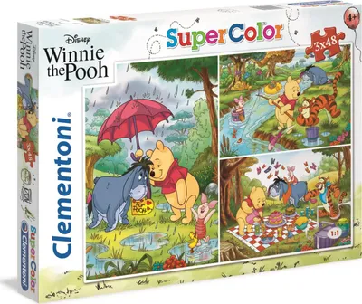 Immagine prodotto di Clementoni 3X48Pcs Puzzle Winnie The Pooh 25232 X6