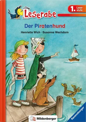 Produktbild von Leserabe 32 - Der Piratenhund und andere Tiergeschichten, 1.Lesestufe