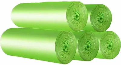 Produktbild von 30-Liter-Bio-Müllbeutel, 100er-Packung, reißfeste Müllbeutel, Küchenabfallbeutel, 100 % kompostierbare und biologisch abbaubare Maisstärke-Müllbeutel, TRIMEC