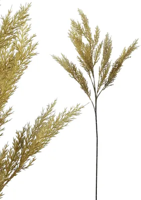 Produktbild von Kunstblumenzweig Kunststoff Viridis AW25 80 cm Grün 1 Stück