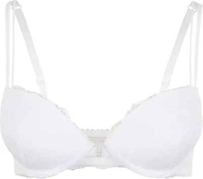 Produktbild von LASCANA Push-up-BH , BH mit Bügel, Spitzen-BH weiß Größe 80 Cup A