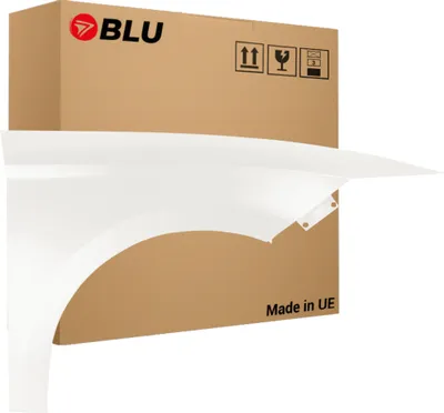 Image de BLU Aile Compatible avec Seat Leon III 3 5F LB9A Droite Weiss CandyWeiss | 2012-2020 | Avant | Peint| Prêt à Monter | Acier