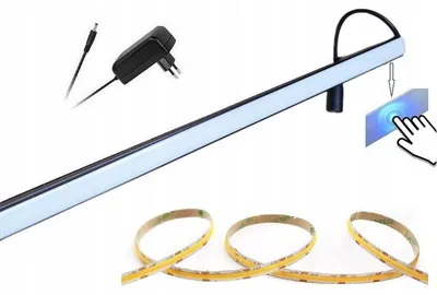 Produktbild von Maxim LED-Unterbauleuchte COB Dimmbar Schwarz 90cm
