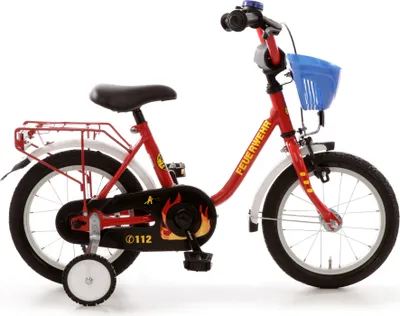 Produktbild von Bachtenkirch Kinderfahrrad FEUERWEHR 12 Zoll