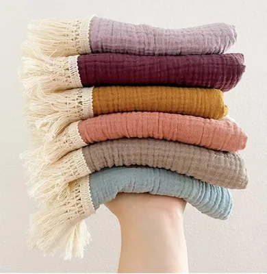 Produktbild von Große Babydecke zum Einkuscheln, aus Baumwolle