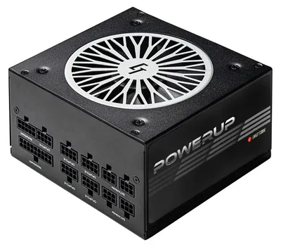 Image de Chieftec Chieftronic PowerUp Alimentation 650 W 20+4 pin ATX ATX noir (GPX-650FC)