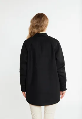 Produktbild von RISA damen übergangsjacke aus wolle - schwarz, L