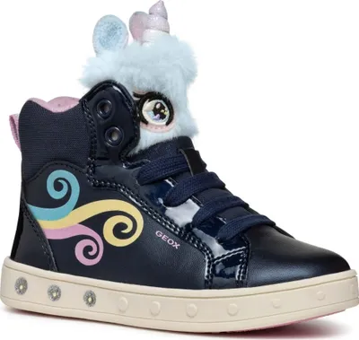 Produktbild von Geox Mädchen Stiefeletten J468WA 0NFBH C4243 Farbe: Blau Größe: 26
