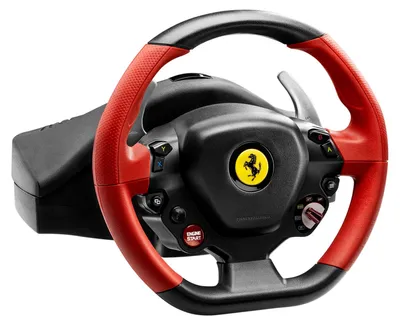 Obrázok produktu pre Thrustmaster Ferrari 458 Spider Black, Red Volant + pedále Xbox One