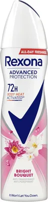 Obrázok produktu pre Deodorant Rexona v spreji 72H Bright Bouquet (150 ml)