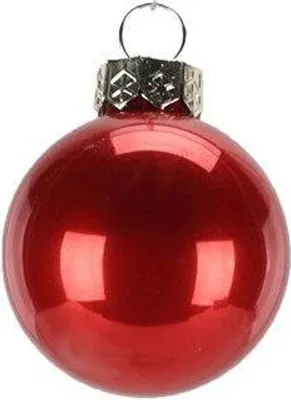 Produktbild von Weihnachtsbaumkugel Ø 40 mm, 36 Stück in Dose, rot opal glanz