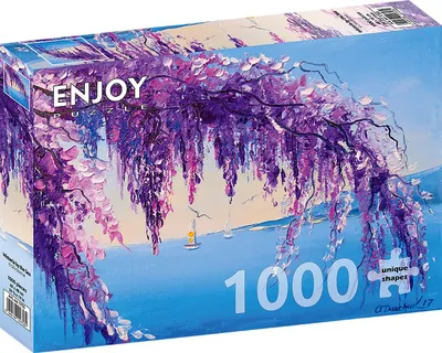 Obrázek produktu pro Puzzle 1000 dílků Enjoy – Wisteria by the Sea