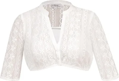 Produktbild von Dirndlbluse GINGER-LINDA offwhite Größe: 46