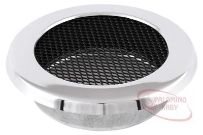 Obrázok produktu pre Krbová mriežka okrúhla Ø125 mm chróm lesklý