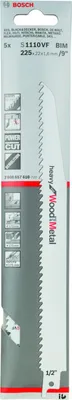 Produktbild von PRO Multi Material Demolition S1110VF Säbelsägeblatt, 1,6 x 22 x 225 mm, 5-tlg.