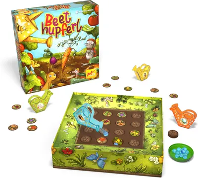 Image de Zoch 601105172 - Kinderspiel Beethupferl - Jeu à partir de 4 ans, jeu de société amusant pour enfants avec variantes de jeu pour 1 à 4 joueurs