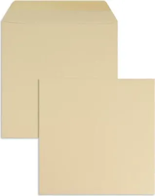 Produktbild von Briefumschläge 170x170mm 120g/qm gummiert VE=100 Stück koralle
